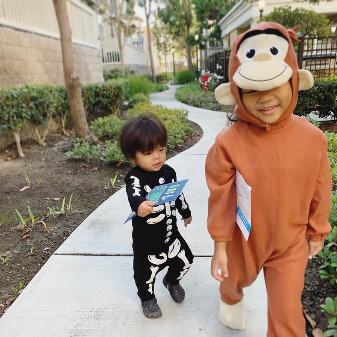 幼稚園で我が家のみだった仮装