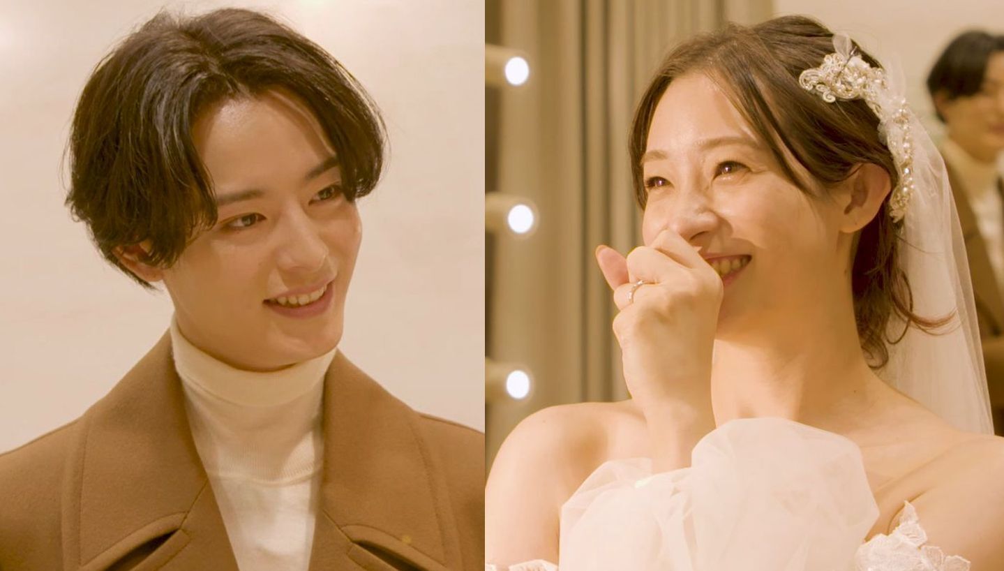 足立梨花のウェディングドレス姿に塩野瑛久「めっちゃいい」と大絶賛