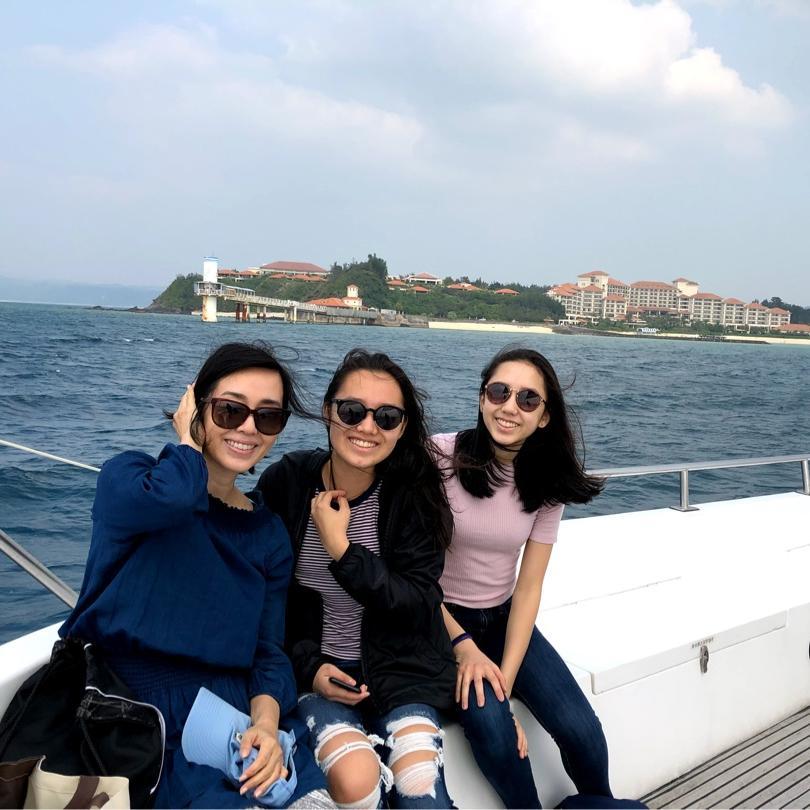 早見優 娘達と沖縄旅行を満喫