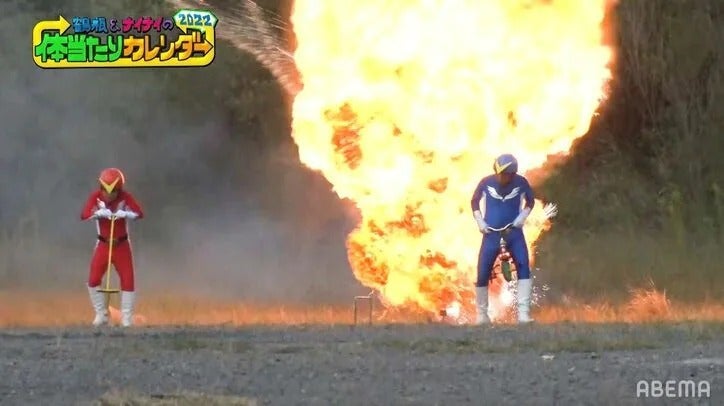 「熱かった」熱風襲う爆破の中、鶴瓶＆ナイナイ岡村が美女救出に奮闘