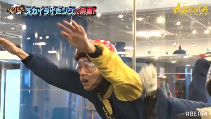 羽生九段、宙を舞う！興奮のスカイダイビング初体験