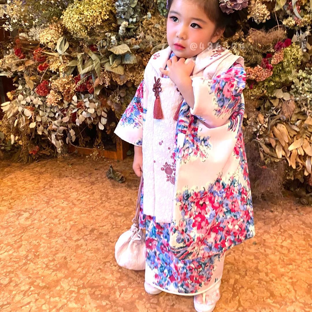 JILL STUARTの着物選んだ七五三の画像